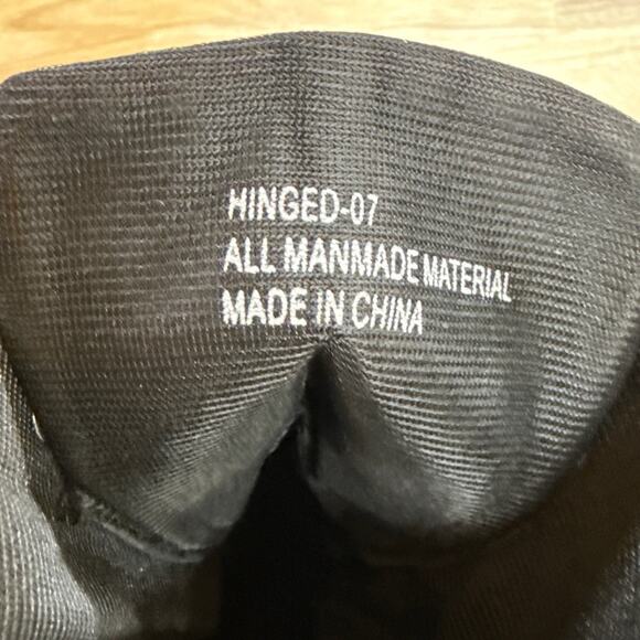 Rouge Size 7 Black Women's Combat Ankle Boot Shoes Faux Suede - Picture 14 of 15